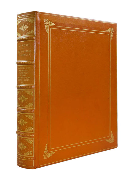 A first edition of the finest pictorial record of the nine most famous schools in England.