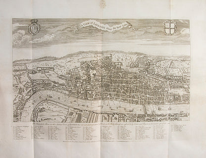 A handsome copy of this much enlarged and preferred edition of Maitland's London, richly illustrated in folio format. 