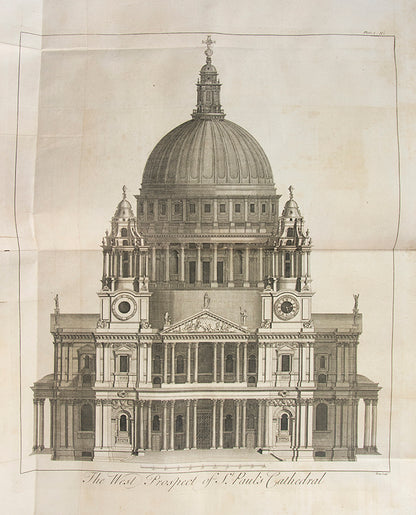 A handsome copy of this much enlarged and preferred edition of Maitland's London, richly illustrated in folio format. 