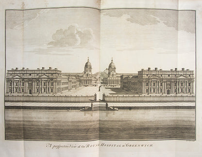 A handsome copy of this much enlarged and preferred edition of Maitland's London, richly illustrated in folio format. 