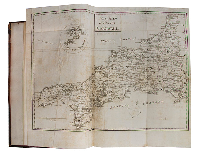 An attractive copy of the standard county history of Cornwall, by the rector of Ludvagan, a man from an old Cornish family. Includes The Scilly Isles.