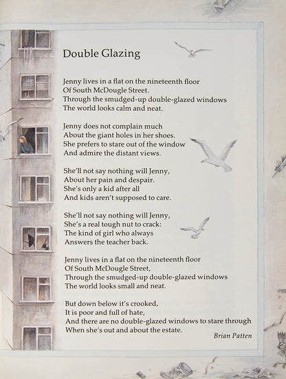 Introducing children to poetry, signed by the illustrator Valerie Littlewood to the title-page, accompanied by her original artwork for one of the poems.