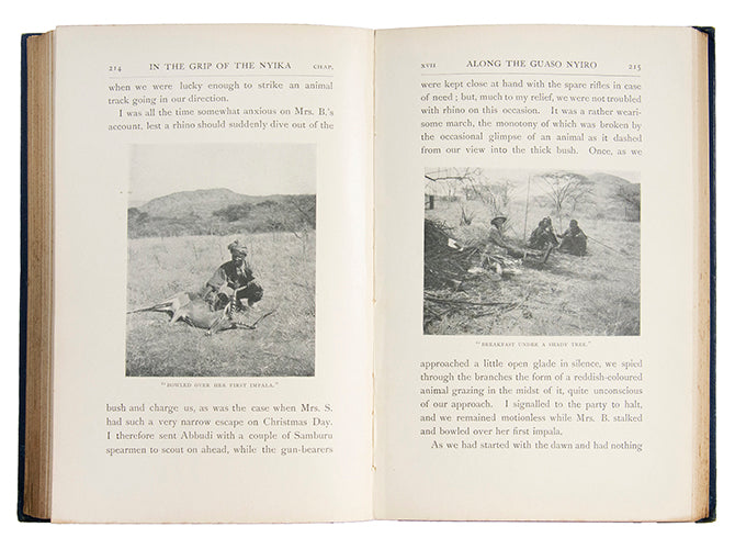 Patterson revisits the infamous sites of Tsavo, then treks into the Nyika, or wilderness of British East Africa.