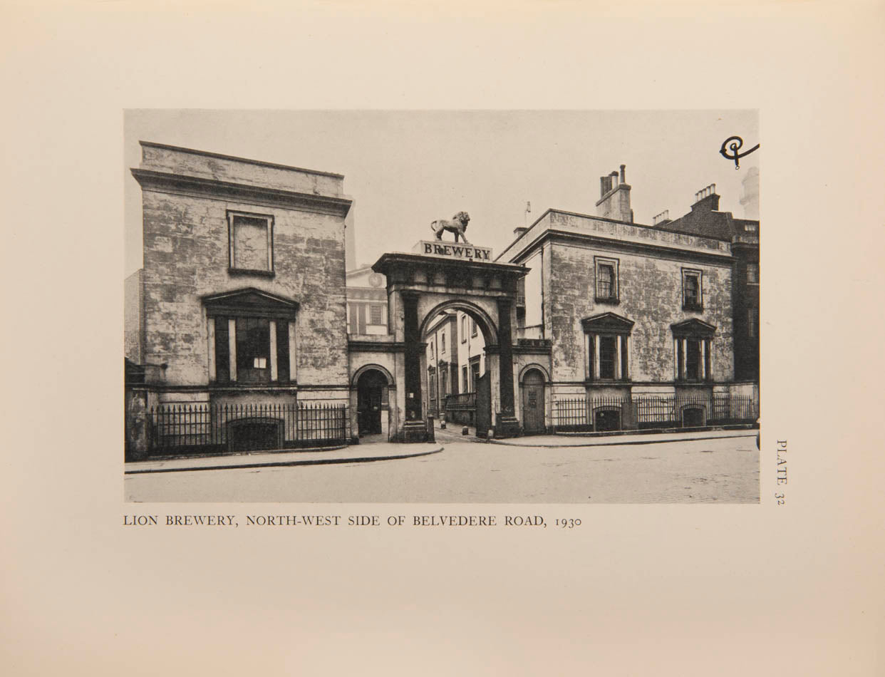 complete run up to 1977 of the monumental survey carried out by the London County council (later GLC), to record all the historic buildings