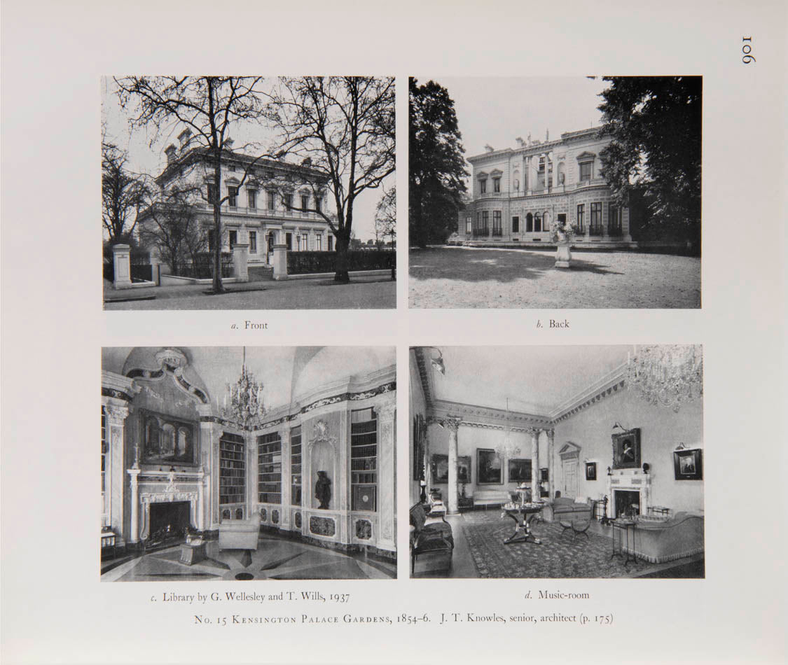 complete run up to 1977 of the monumental survey carried out by the London County council (later GLC), to record all the historic buildings