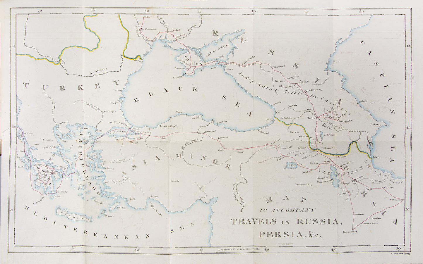 travels through the region at the time of the Russo-Turkish War. The section on Greece includes information on the principal figures of the Revolution.