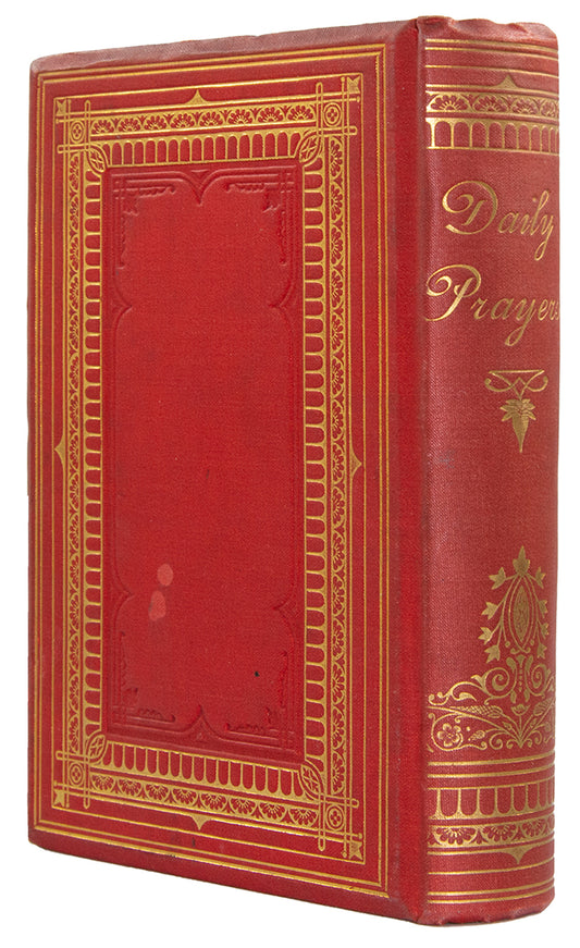 Scarce fourth edition of this prayer book, bound in a fine decorative binding, and includ ing a special prayer for Queen Victoria and Prince Albert.