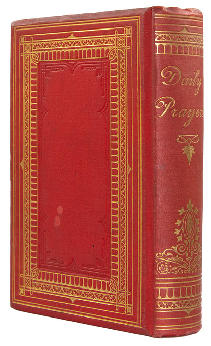 Scarce fourth edition of this prayer book, bound in a fine decorative binding, and includ ing a special prayer for Queen Victoria and Prince Albert.