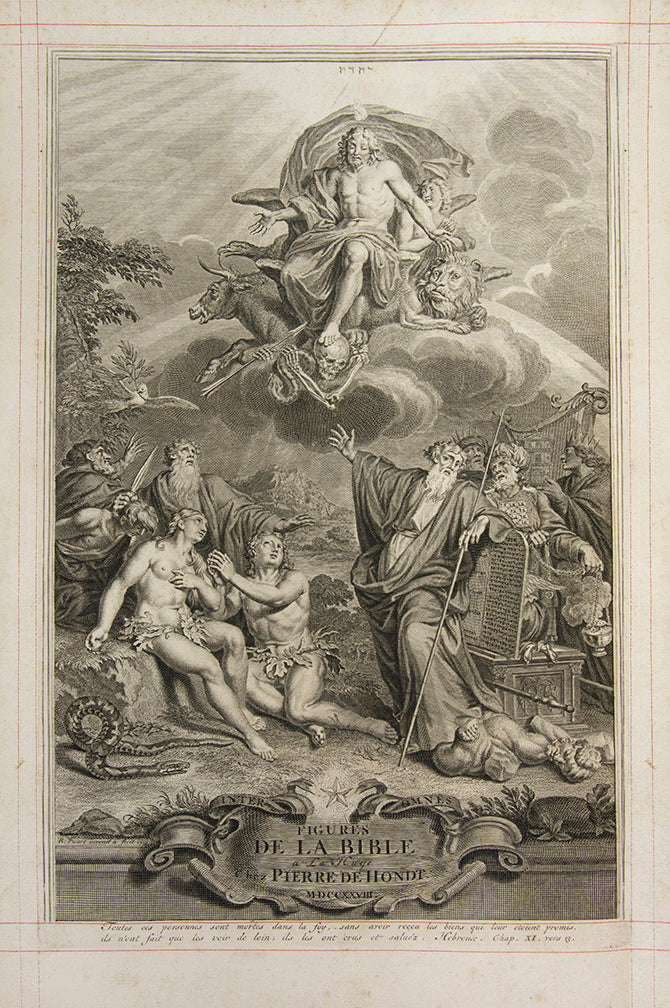 A fine copy of Thomas Baskett's 1751 edition of the Holy Bible, from the library of the second Duke of Newcastle.