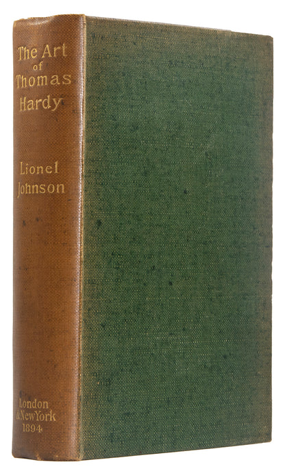 A useful volume for lovers of Hardy, combining a critical assessment of his work, a short bibliography and an additional bibliographical note.