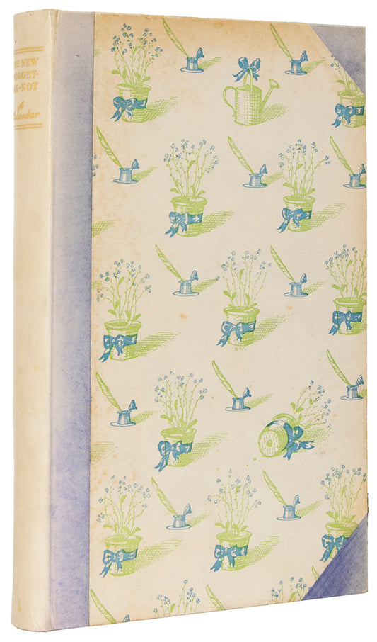 An important association copy of this lovely book by Rex Whistler, presented to patron of the arts Lady Juliet Duff, with charming colour plates.