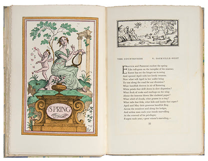 An important association copy of this lovely book by Rex Whistler, presented to patron of the arts Lady Juliet Duff, with charming colour plates.