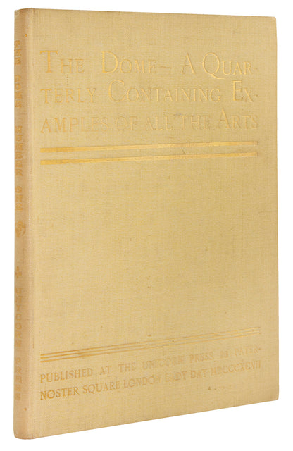 A very good example of the special issue of the first volume of this important eighteen-nineties periodical. One of 100 copies on hand-made paper.