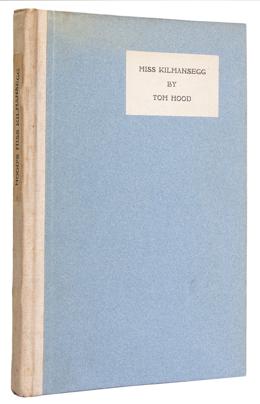 A fine press edition of Victorian poet Thomas Hood's timeless satire about the corrupting influence of money. 