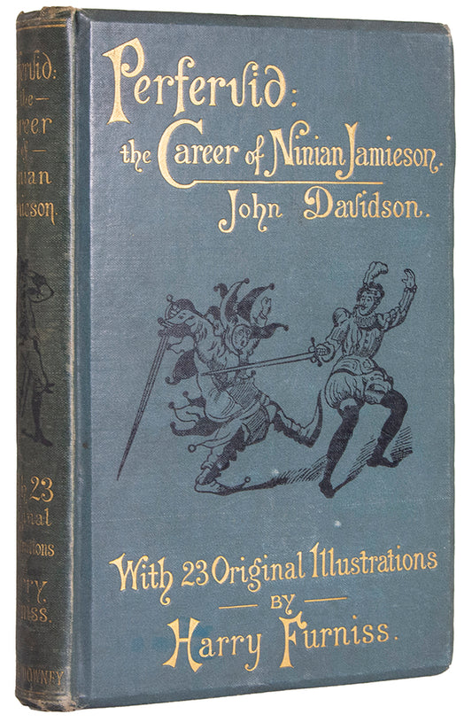 A very good copy of this eclectic book by eighteen-nineties author John Davidson, illustrated by Harry Furniss.