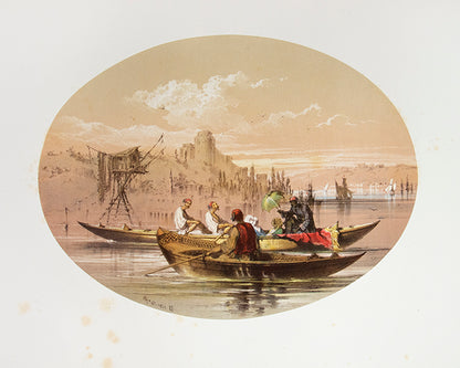 Superb evocative plates of Constantinople, its people and their customs.