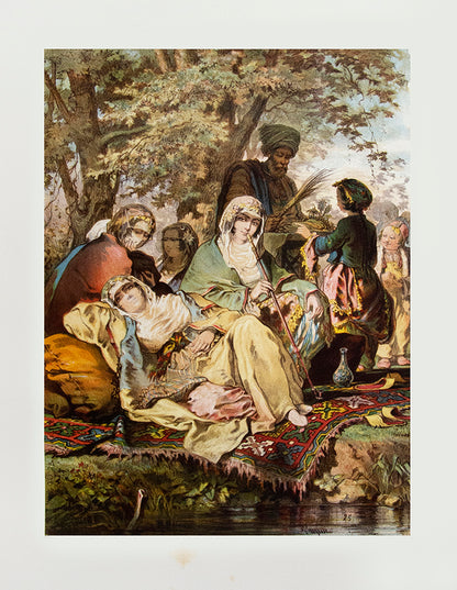 Superb evocative plates of Constantinople, its people and their customs.