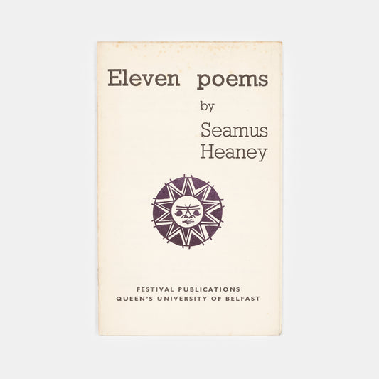 First edition of Heaney's rare first published work, with the notice for his 'first book of poems, Death of a Naturalist' to be published in Spring 1966.