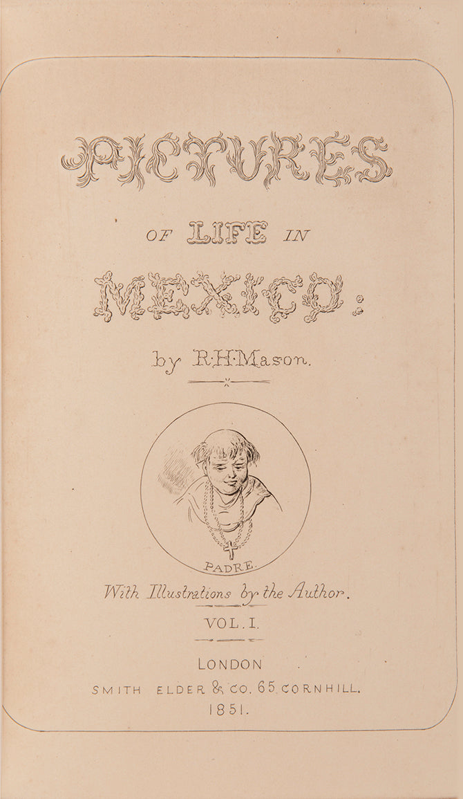 An account of a tour of Mexico in 1848-49. The author sets out to provide an entertaining account rich in anecdote. Scarce.