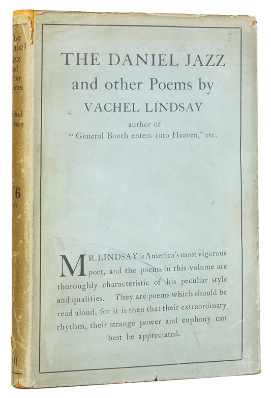 Written at the height of Lindsay's career; his approach to poetry impressed many at the time, including W.B. Yeats, and Allen Ginsberg years later.