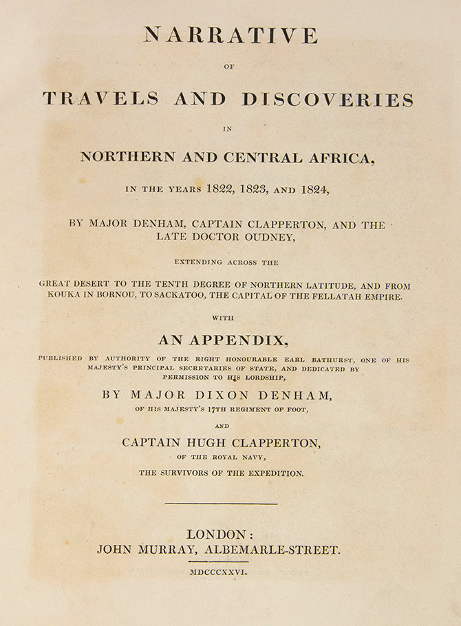 An official expedition to discover the course of the Niger from the starting point of Tripoli, rather than West Africa.