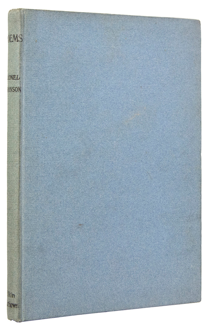Attractive 1890s production, designed by the architect Herbert Horne,printed by the Chiswick Press, difficult to find in such near fine condition.