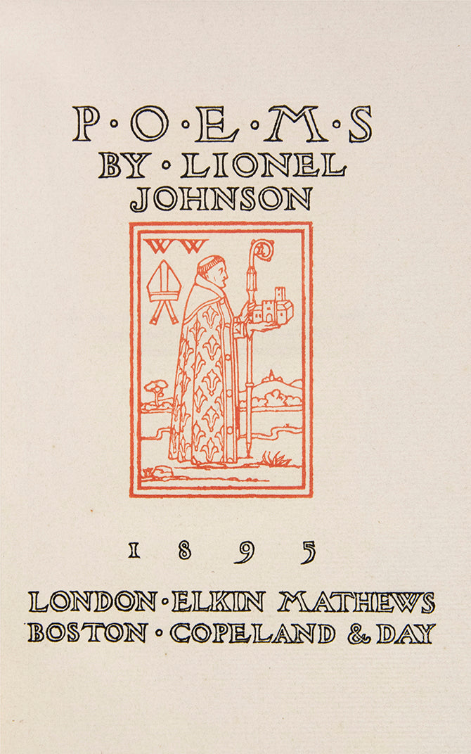 Attractive 1890s production, designed by the architect Herbert Horne,printed by the Chiswick Press, difficult to find in such near fine condition.