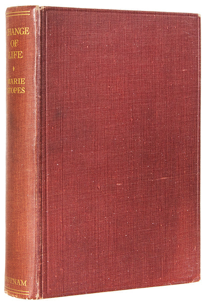  Inscribed by the author, 'Advance Proof Copy / To Dr. Havelock Ellis / With the regards & / esteem of the author, / Marie C. Stopes / May 1936