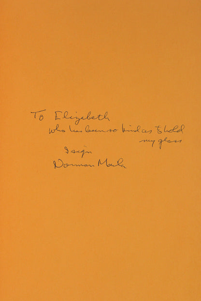 The Executioner's Song, signed presentation inscription from the author, Norman Mailer
