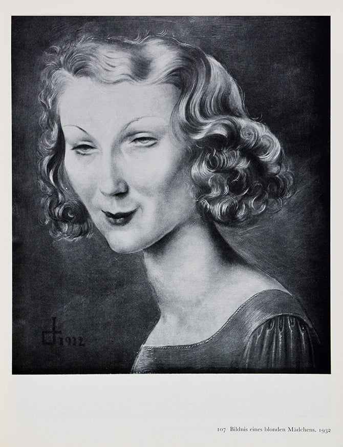 A presentation copy, inscribed by Dix to the Dutch artist Paul Citroen on the half tittle 'Herrn Citroen zur freundlichen Erinnerung April 1964 Otto Dix'