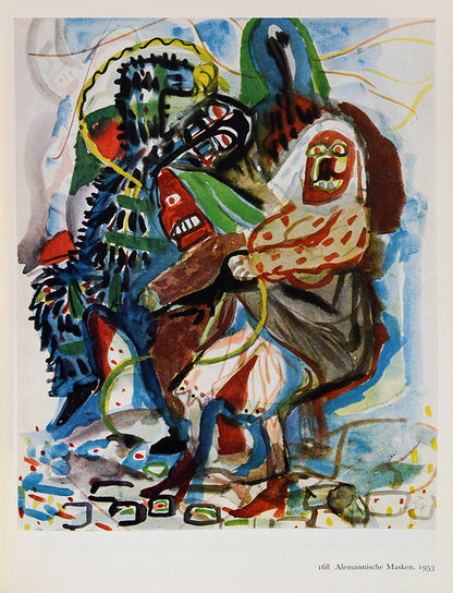 A presentation copy, inscribed by Dix to the Dutch artist Paul Citroen on the half tittle 'Herrn Citroen zur freundlichen Erinnerung April 1964 Otto Dix'