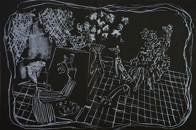 Inscribed on the front free endpaper 'pour Monsieur Wolff meilleur sentiments de Terechkovitch (?) 23 avril 1963'