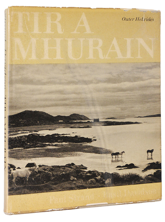 Inscribed presentation copy of the first edition by Paul Strand, with inscription to Mohamed Ouda, the Egyptian Ghandi.