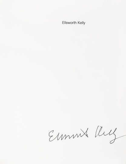 Signed by the artist on the half title, signed by the photographer under the colophon.