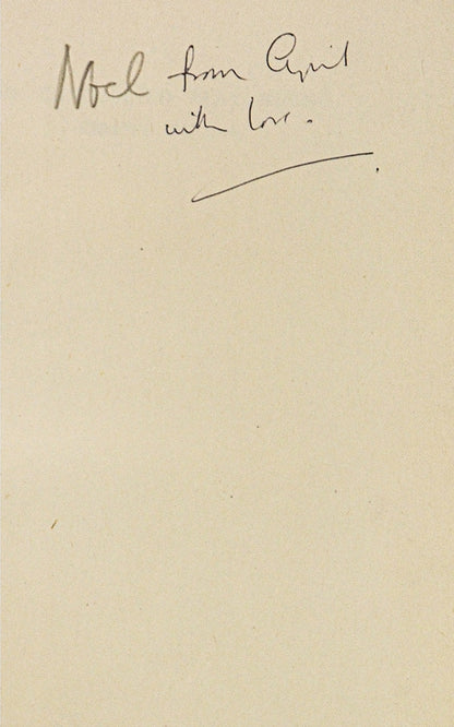 First edition inscribed by Cyril Connolly to Noel Blakiston, his best friend at Eton.