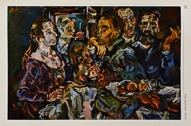 Inscribed by Kokoschka, presentation copy to Mr. Chaikin, possibly Joseph Chaikin, renowned American theatre director of the 20th Century.