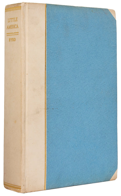 first edition of Byrd's official narrative of his initial Antarctic expedition. For many it marks the end of the heroic age in Antarctic exploration 