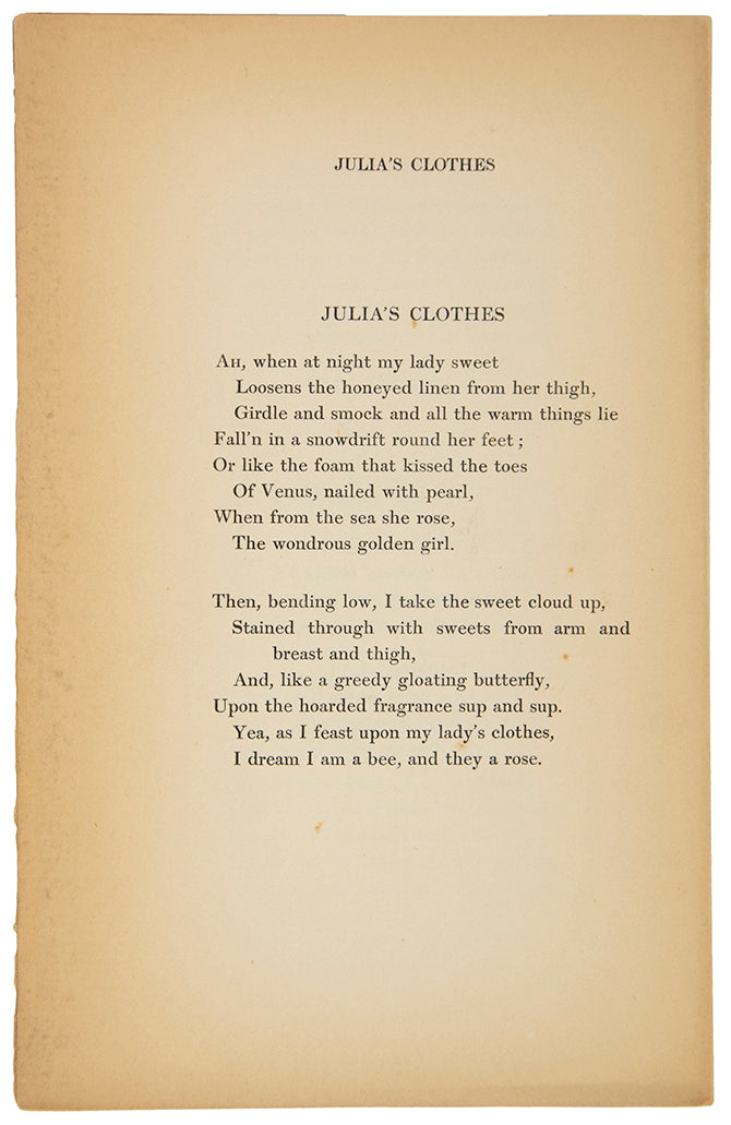 A scarce little production, printed for private circulation by the author only.