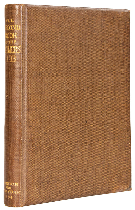 The second, and final, anthology of Rhymers' Club poetry, the first published two years before. The Club was founded by W.B. Yeats and Ernest Rhys in 1890.