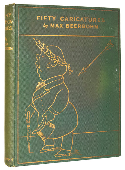 Fifty caricature portraits by Beerbohm, including one of George Bernard Shaw who had recommended Beerbohm as his Saturday Review replacement in 1898.