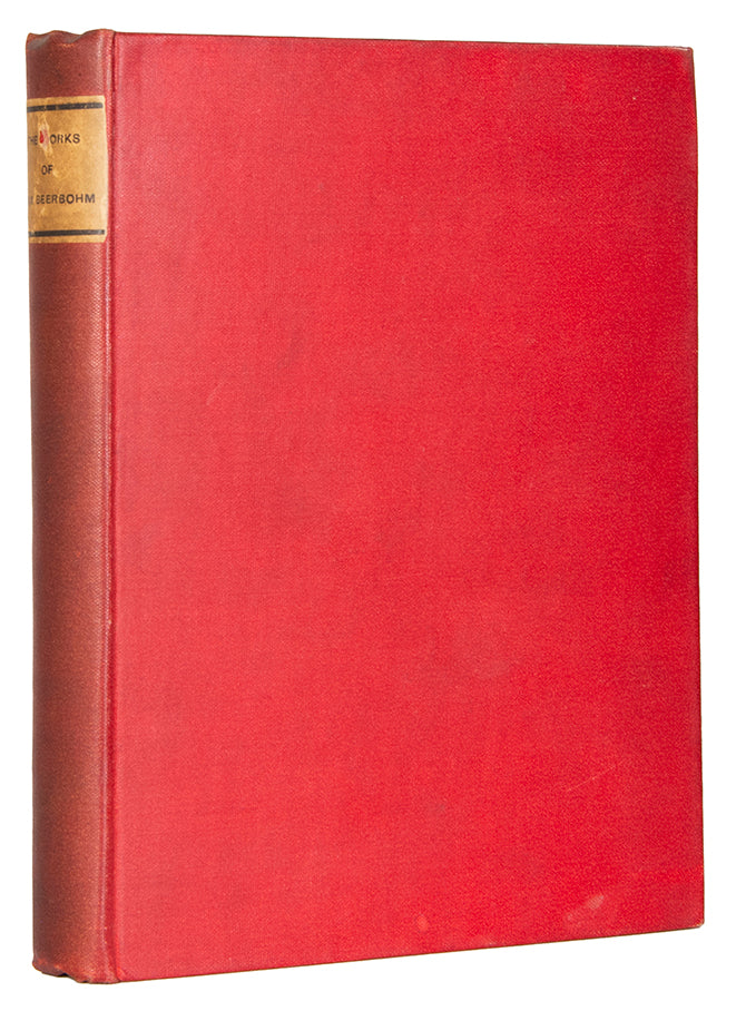 Beerbohm's first regularly published title, ensuring his acceptance amongst the 'fastidious and recognised high priests of his profession' (David Cecil).