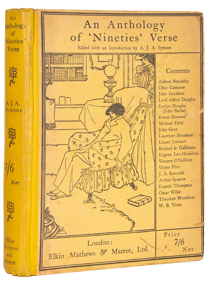 An inscribed first edition of this anthological homage to the eighteen-nineties, compiled by the The Quest for Corvo 'biographer' A.J.A. Symonds.