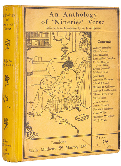 An inscribed first edition of this anthological homage to the eighteen-nineties, compiled by the The Quest for Corvo 'biographer' A.J.A. Symonds.