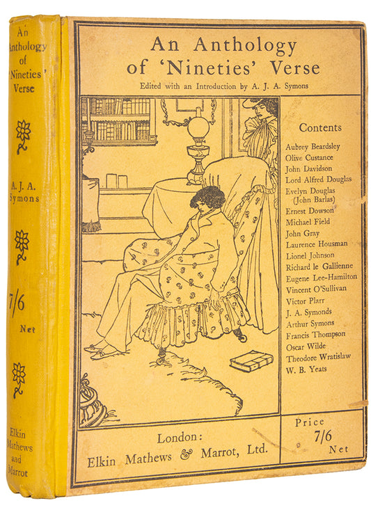 An inscribed first edition of this anthological homage to the eighteen-nineties, compiled by the The Quest for Corvo 'biographer' A.J.A. Symonds.