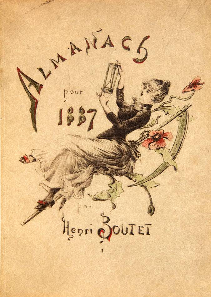 A great run of this neat French almanac published under the aegis of French engraver & illustrator Henri Boutet, nicknamed 'little master of corset'.
