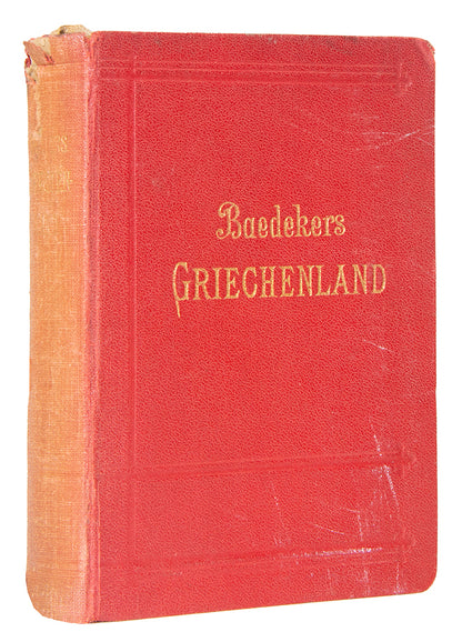 The last of Baedeker's five editions of Griechenland published in German
