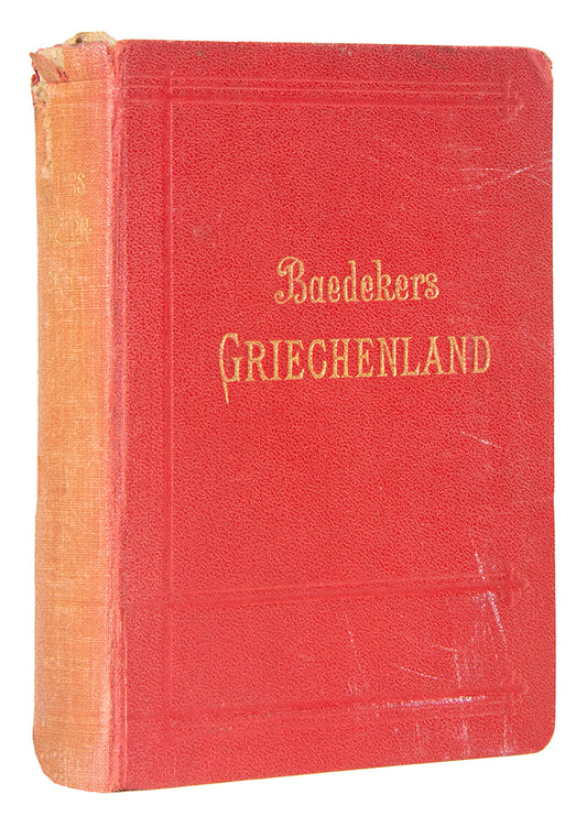 The last of Baedeker's five editions of Griechenland published in German
