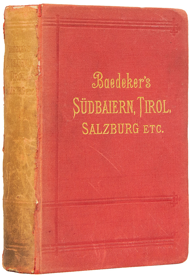 Town plans include Munich and Innsbruck.