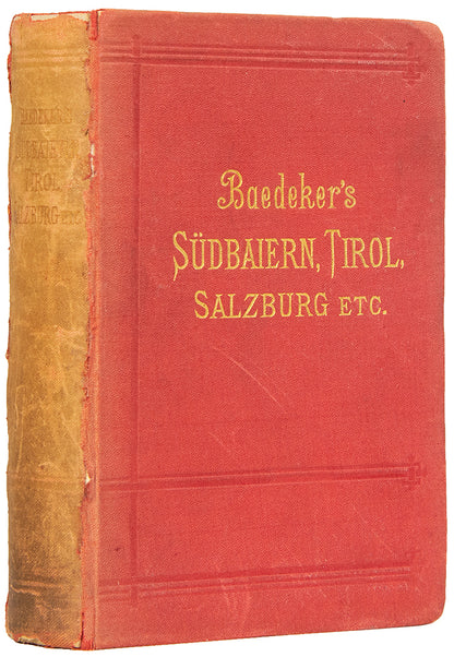 Town plans include Munich and Innsbruck.