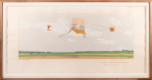 Coupe Gordon Bennett 1909 - Curtiss le gagnant.